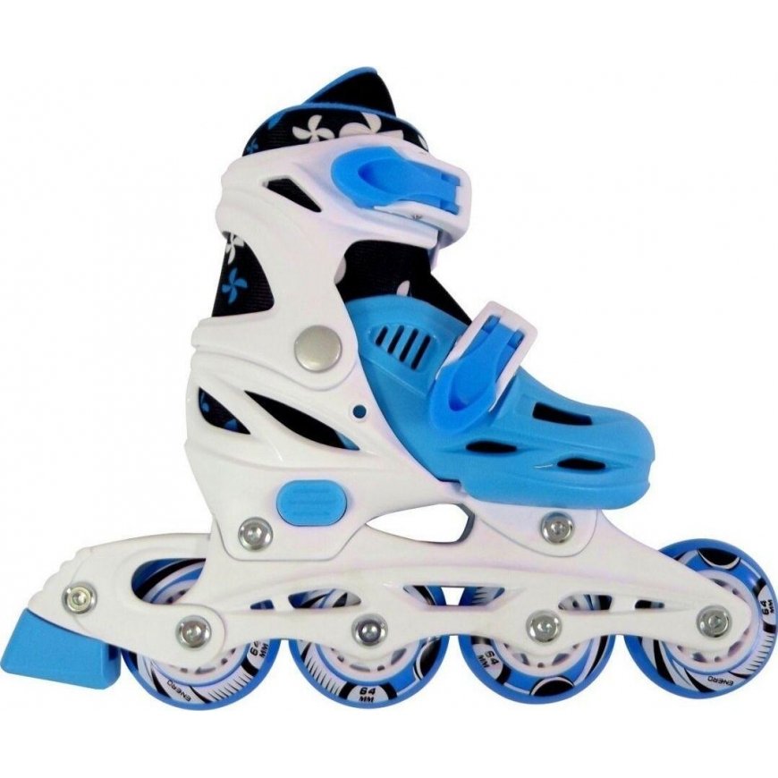 Roller skates Enero 4in1, size 26-29, blue – 3