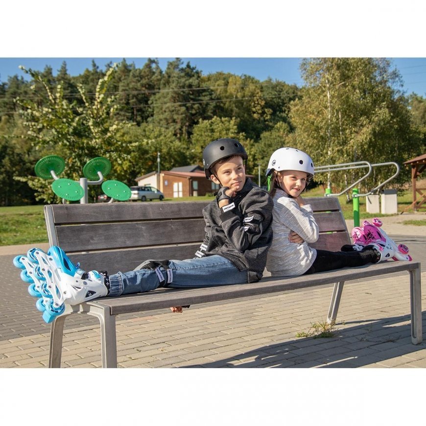 Roller skates Enero 4in1, size 26-29, blue – 4