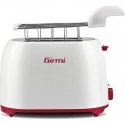 Girmi TP1101 tosteris 2 šķēle (-s) 800 W Sarkans, Balts Girmi TP1101 tosteris 2 šķēle (-s) 800 W Sarkans, Balts