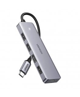 HUB Ugreen CM219 35574 with 4 USB-A 3.0 ports and USB-A 3.0 cable 1m - black