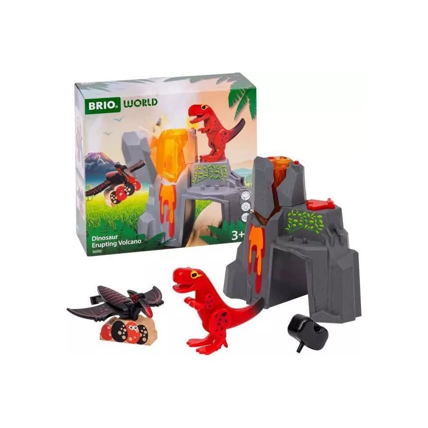 BRIO Dinosaur Erupting Volcano – 2