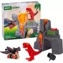 BRIO Dinosaur Erupting Volcano