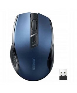 Ugreen MU006 optical wireless USB mouse 2.4GHz 4000 DPI - blue