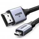 Ugreen HD164 15516 micro HDMI / HDMI 2.1 8K cable 1m - gray Ugreen HD164 15516 micro HDMI / HDMI 2.1 8K cable 1m - gray