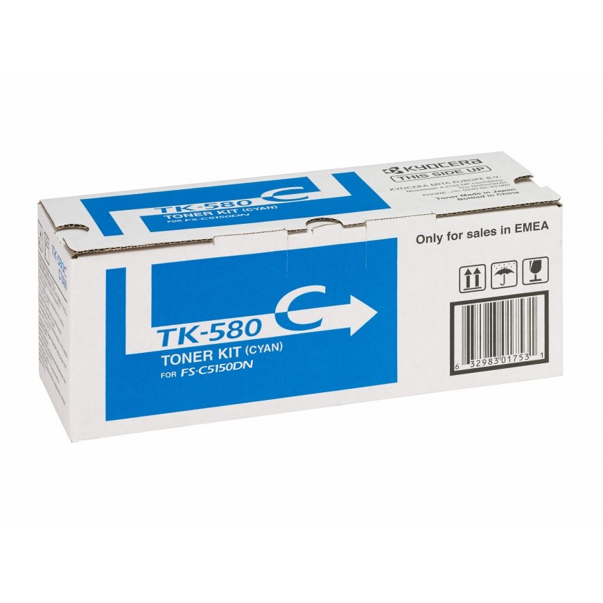 KYOCERA TK-580C toner cartridge 1 pc(s) Original Cyan – 2