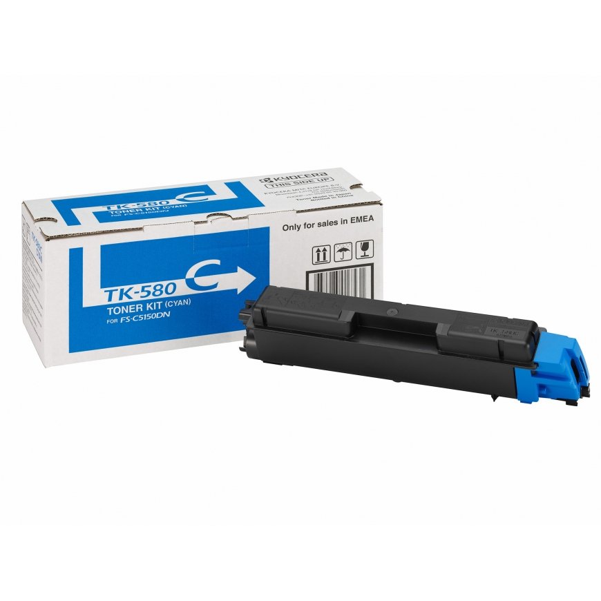 KYOCERA TK-580C värikasetti 1 kpl Alkuperäinen Syaani – 3