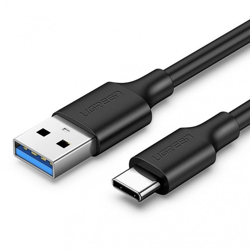 Ugreen US184 20881 USB-A 3.0 / USB-C 3A cable 0.5m - black