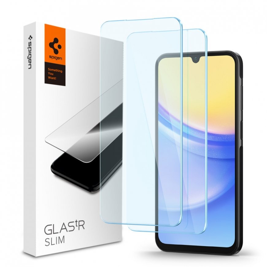Spigen Galaxy A25 5G Glass Screen Protector GLAS.tR Slim 2PCS Clear