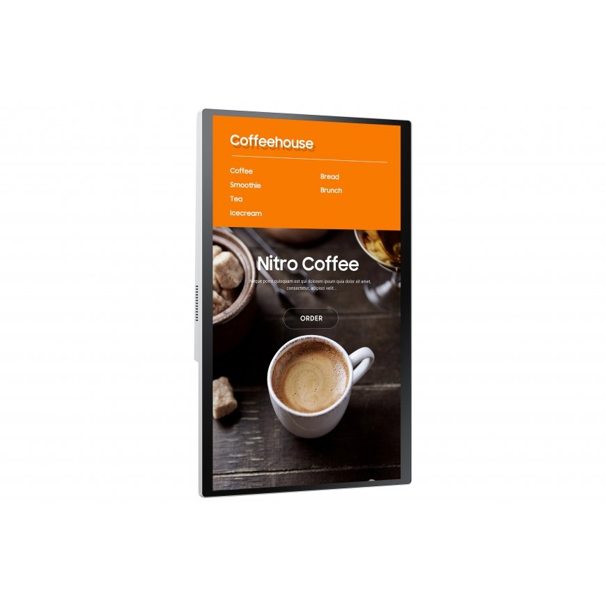 Samsung LH24KMATBGC Kioskimalli 60,5 cm (23.8") Wi-Fi 250 cd/m² Full HD Valkoinen Kosketusnäyttö 16/ – 4
