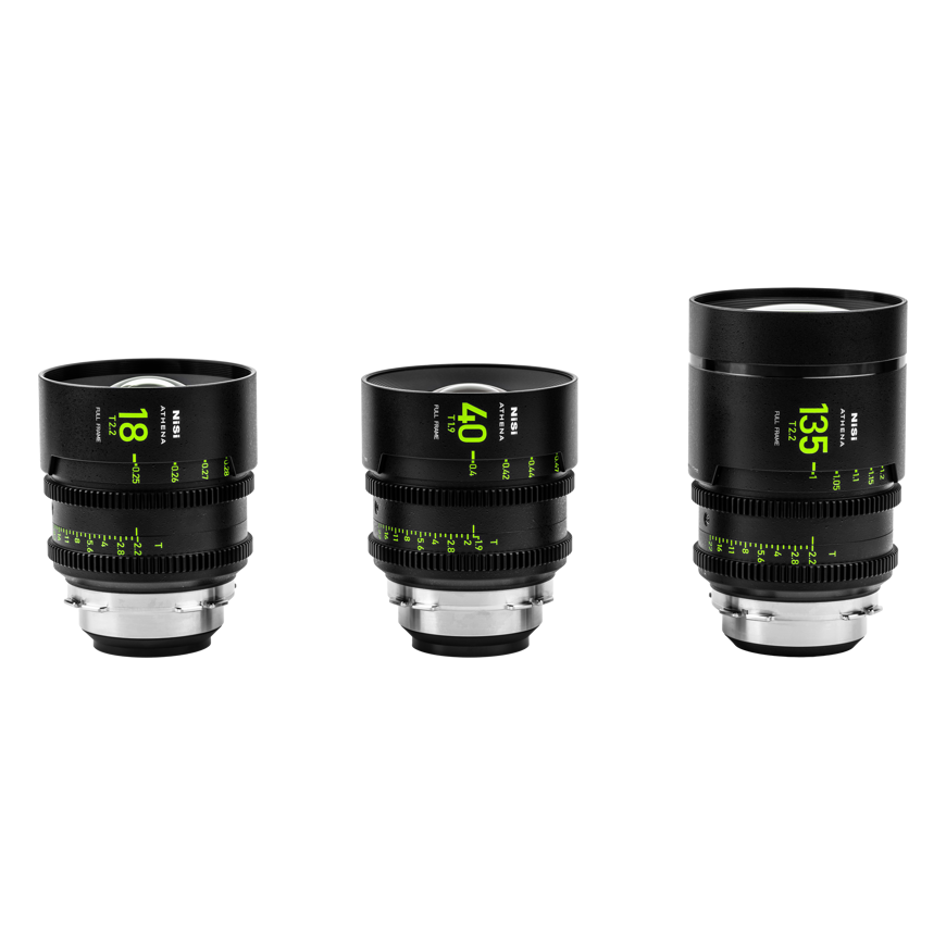 Objektyvas NiSi Cine Lens Set Athena Prime Add-On (3 Lenses) PL-Mount