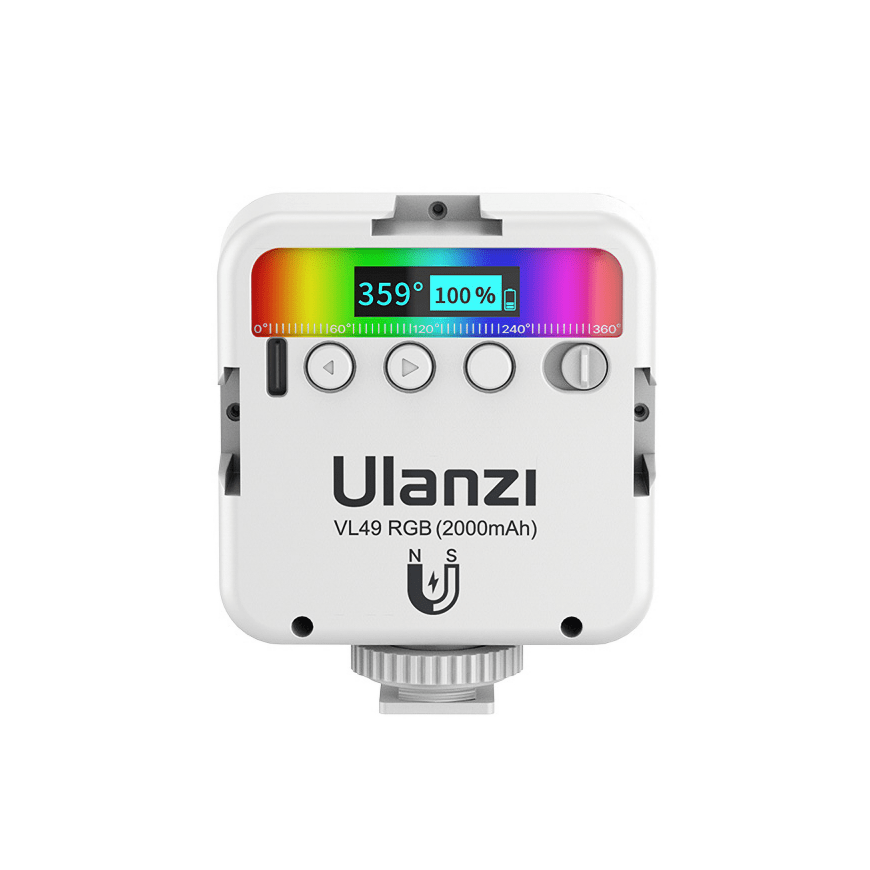 Table Lamp - Lamp Ulanzi Vl49 RGB White/blue 2500k-9000k – 4