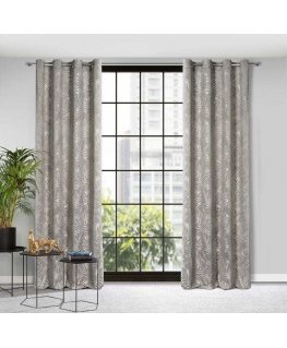 Eurofirany Curtains LIVIA / BEŻ 140X250 TRANS