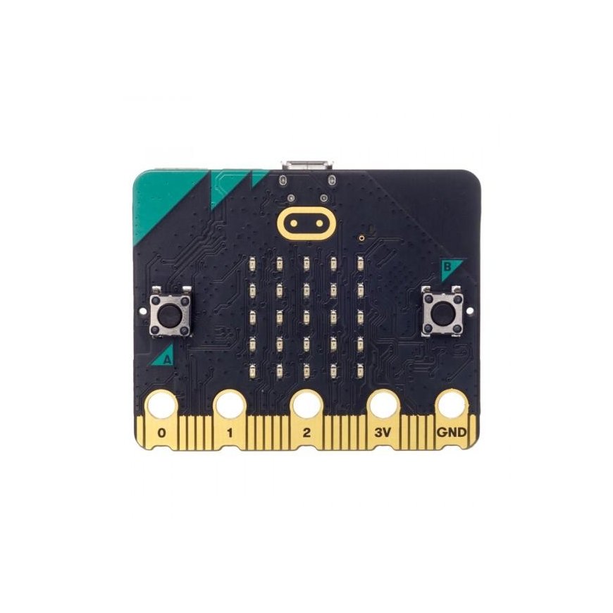 Oem BBC micro:bit 2 GO - edukacinis modulis Cortex M4 akselerometras Bluetooth LED 5x5 + priedai – 2