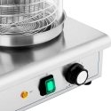 Royal Catering Dešrainių šildytuvas, 4 bandelių iešmeliai, talpa 30 dešrelių, 650 W Royal Catering Dešrainių šildytuvas, 4 bandelių iešmeliai, talpa 30 dešrelių, 650 W