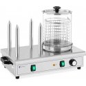 Royal Catering Sausage heater, 4 bun skewers, capacity 30 sausages, 650 W Royal Catering Sausage heater, 4 bun skewers, capacity 30 sausages, 650 W