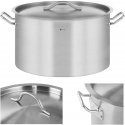 Royal Catering Cooking pot with lid, stainless steel, for induction cooker, 58 L Royal Catering Cooking pot with lid, stainless steel, for induction cooker, 58 L