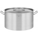 Royal Catering Maitinimo puodas su dangčiu, nerūdijančio plieno, indukcinei viryklei, 58 L Royal Catering Maitinimo puodas su dangčiu, nerūdijančio plieno, indukcinei viryklei, 58 L