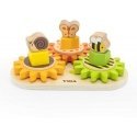 Viga Toys Wooden sorter "Gears. Forms and Mechanisms'