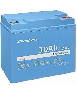 LiFePO4 battery 12.08V, 30Ah, 384Wh, BM