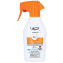 Eucerin Sun švelnus apsauginis purškiklis nuo saulės su Spf50 vaikam 250ml Eucerin Sun švelnus apsauginis purškiklis nuo saulės su Spf50 vaikam 250ml