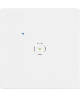 Orno Vieno Wi-Fi Tuya Smart Home įleidžiamas jungiklis, baltas