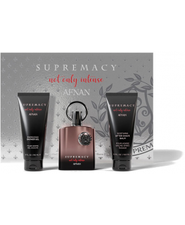 Afnan Supremacy Not Only Intense Extrait de Parfum Gift set 100 ml, deodorant stick 75 g and shower gel 150 ml - 100 ml