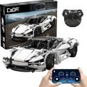 Klocki konstrukcyjne CaDA Samochód zdalnie sterowany Auto sportowe red 30 cm Storming Sport Car Chassis 402 elementy RC Dual Mod Klocki konstrukcyjne CaDA Samochód zdalnie sterowany Auto sportowe red 30 cm Storming Sport Car Chassis 402 elementy RC Dual Mod
