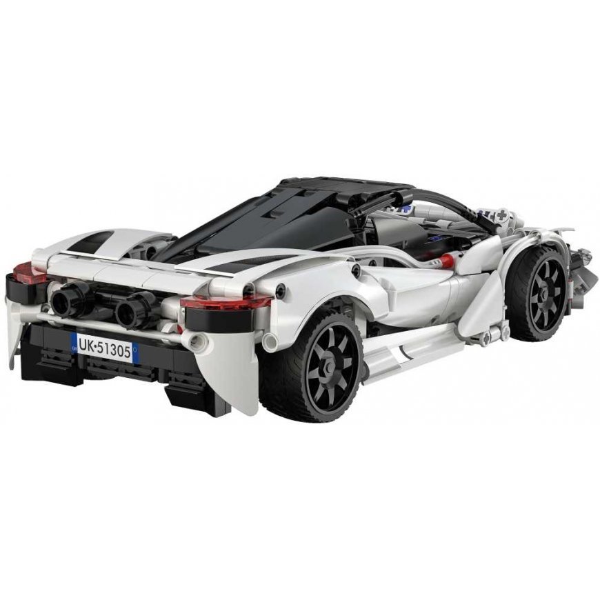 Klocki konstrukcyjne CaDA Samochód zdalnie sterowany Auto sportowe red 30 cm Storming Sport Car Chassis 402 elementy RC Dual Mod – 5