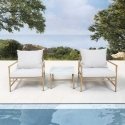 Set mebli ogrodowych Jovite sand color PATIO Set mebli ogrodowych Jovite sand color PATIO