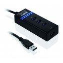 iBox IUH3FB interface hub 5000 Mbit/s Black iBox IUH3FB interface hub 5000 Mbit/s Black