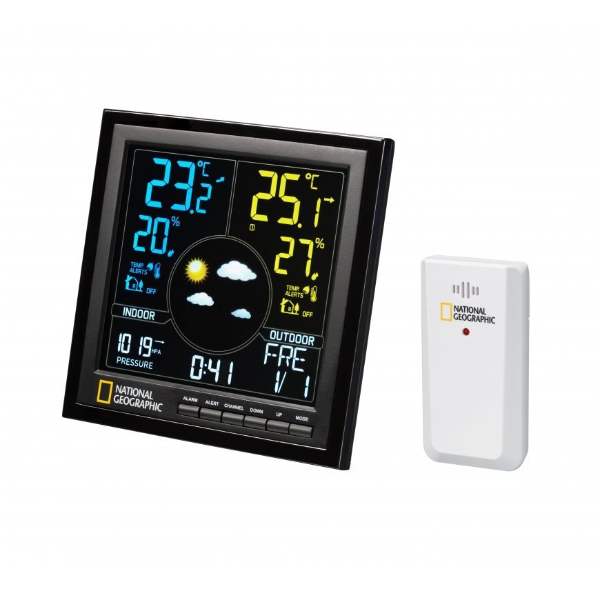 National Geographic Weather station, color LCD
