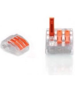 Tritium SNAP-ON WIRE CONNECTOR 0.2-4.0mm2 PC-233 3 SOCKETS (50pcs.)