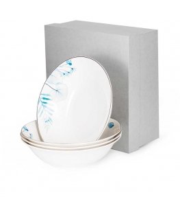 Fissman Porcelain bowls Lyon 18 cm / 4 pcs