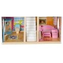 Marka Niezdefiniowana Wooden dollhouse - villa with pool D11251 Marka Niezdefiniowana Wooden dollhouse - villa with pool D11251