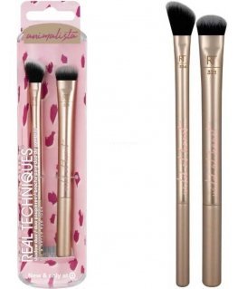 Real Techniques Real Techniques Animalista Duo-Fiber Face Limited Edition makeup brush 1 pc.
