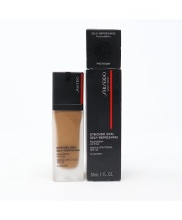 Shiseido, Synchro Skin Self-Refreshing Cushion, Oil-Free, Liquid Foundation, 440, Amber, SPF 30, 30 ml