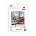 luca S Counted Cross Stitch Kit "Carriage Ride" 35x35cm SBU5040 luca S Counted Cross Stitch Kit "Carriage Ride" 35x35cm SBU5040
