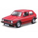 BBURAGO Volkswagen Golf Mk1 GTI (1979) 1/24 Klasiskais automašīnas modelis Iepriekš samontēts 1:24 BBURAGO Volkswagen Golf Mk1 GTI (1979) 1/24 Klasiskais automašīnas modelis Iepriekš samontēts 1:24