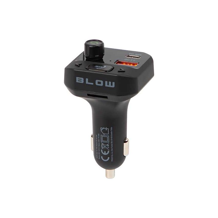 FM siųstuvas BLOW BT laisvų rankų įranga + 3D stereofoninis įrenginys – 3