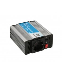 Extralink CAR VOLTAGE CONVERTER 12V - 230V, 300W, MODIFIED SINUS OPIM-300W toiteadapter ja vaheldi Automaatne Metallik