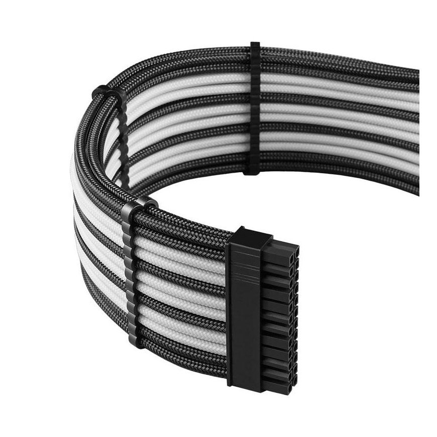 CableMod C-Series PRO ModMesh 12VHPWR Cable Kit for Corsair RM, RMi, RMx (Black Label) - Black/White – 2