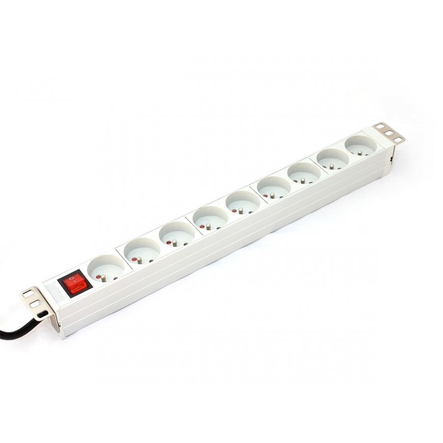 Digitus A-19-STRIP-4-IMP energosadales vienība, PDU 9