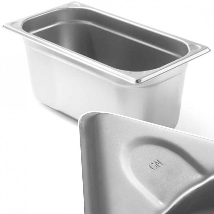 Pojemnik GN 1/3 steel Kitchen Line height 150 mm - Hendi 806449
