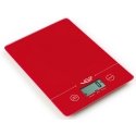 Adler AD 3138 Red Countertop Rectangle Electronic kitchen scale Adler AD 3138 Red Countertop Rectangle Electronic kitchen scale