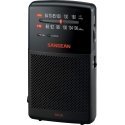 Sangean Pocket 100 Kaasaskantav Must