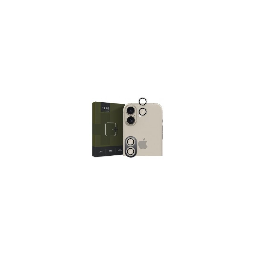 Hofi Camring Pro+ do Apple iPhone 16/16 Plus przezroczysty