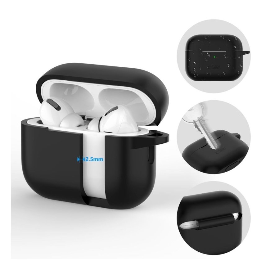 TECH-PROTECT SILICONE HOOK APPLE AIRPODS PRO 1 | 2 BABY BLUE