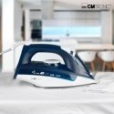 Clatronic DB 3704 Tvaika gludeklis Nerūsējošā tērauda gludināšanas virsma 2200 W Zils, Balts