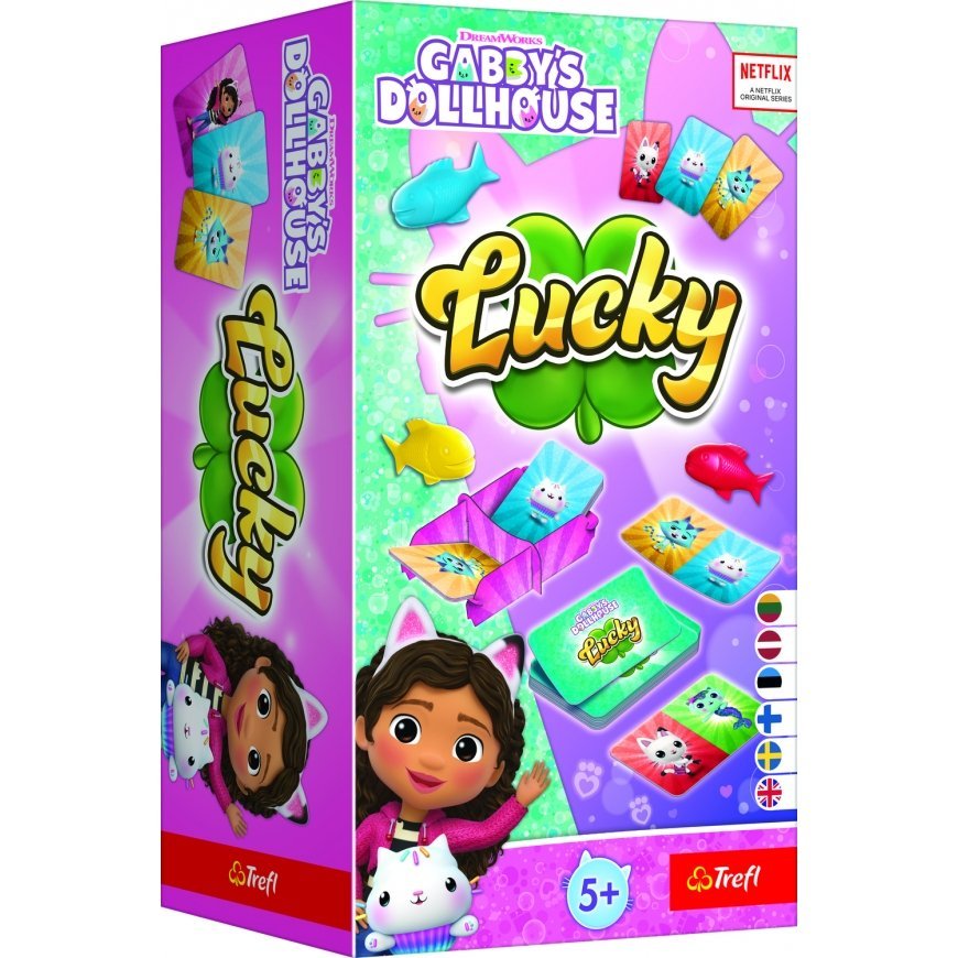 TREFL GABBY´S DOLLHOUSE Lucky настольная игра