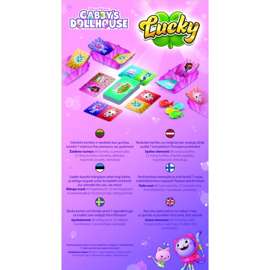 TREFL GABBY´S DOLLHOUSE Lucky настольная игра – 2